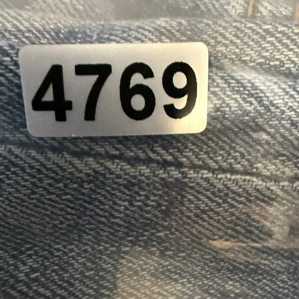 Levi's 511 Slim‎ Fit Jeans, Blue Denim, Distressed, Rips, Casual, Menswear